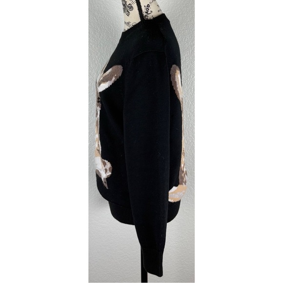 Burberry Deer Intarsia Wool Sweater, size Small - Picture 4 of 16